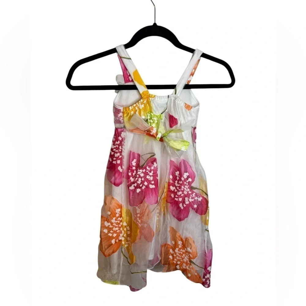 Iris & Ivy Floral Sequin Formal Summer Dress